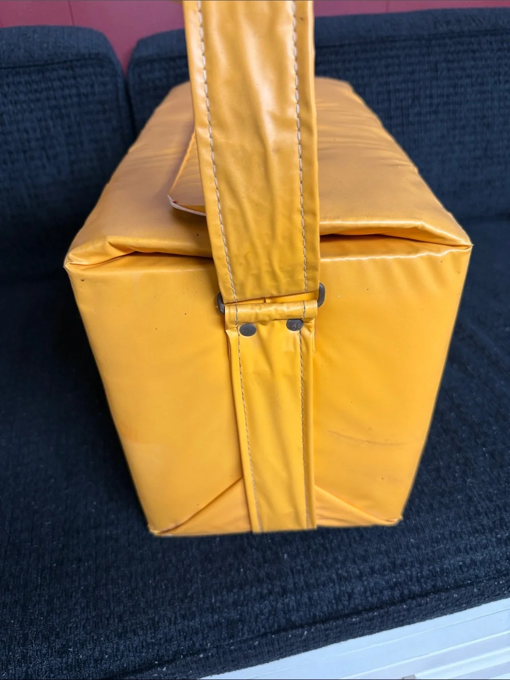 Vintage Tupperware Cooler Insulated Harvest Sunburst Maize Yellow